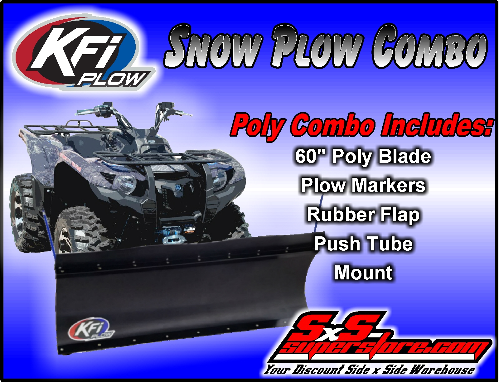 KFI Products 105065 Multi Atv Plow Mount Kit